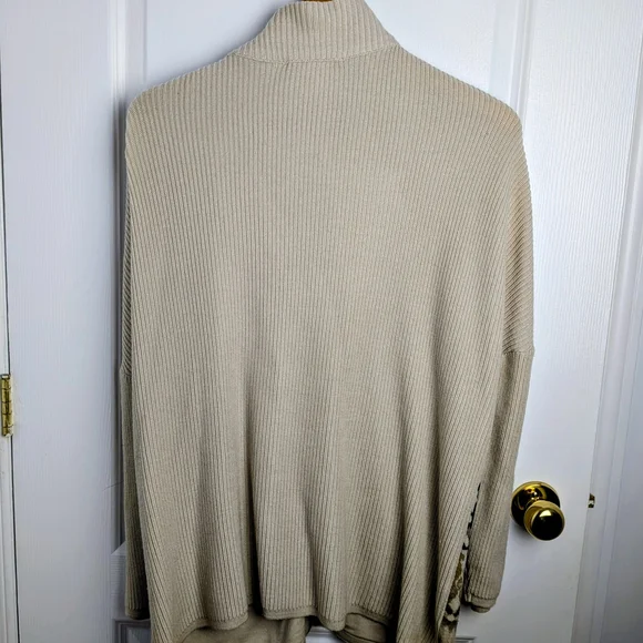 Chacok Meribel Zip Cardigan Sweater Women’s Size 1 Wool Blend Made in France - Picture 3 of 8